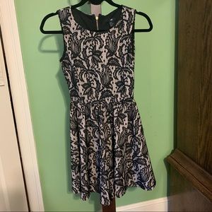 Black lace H&M dress size XS